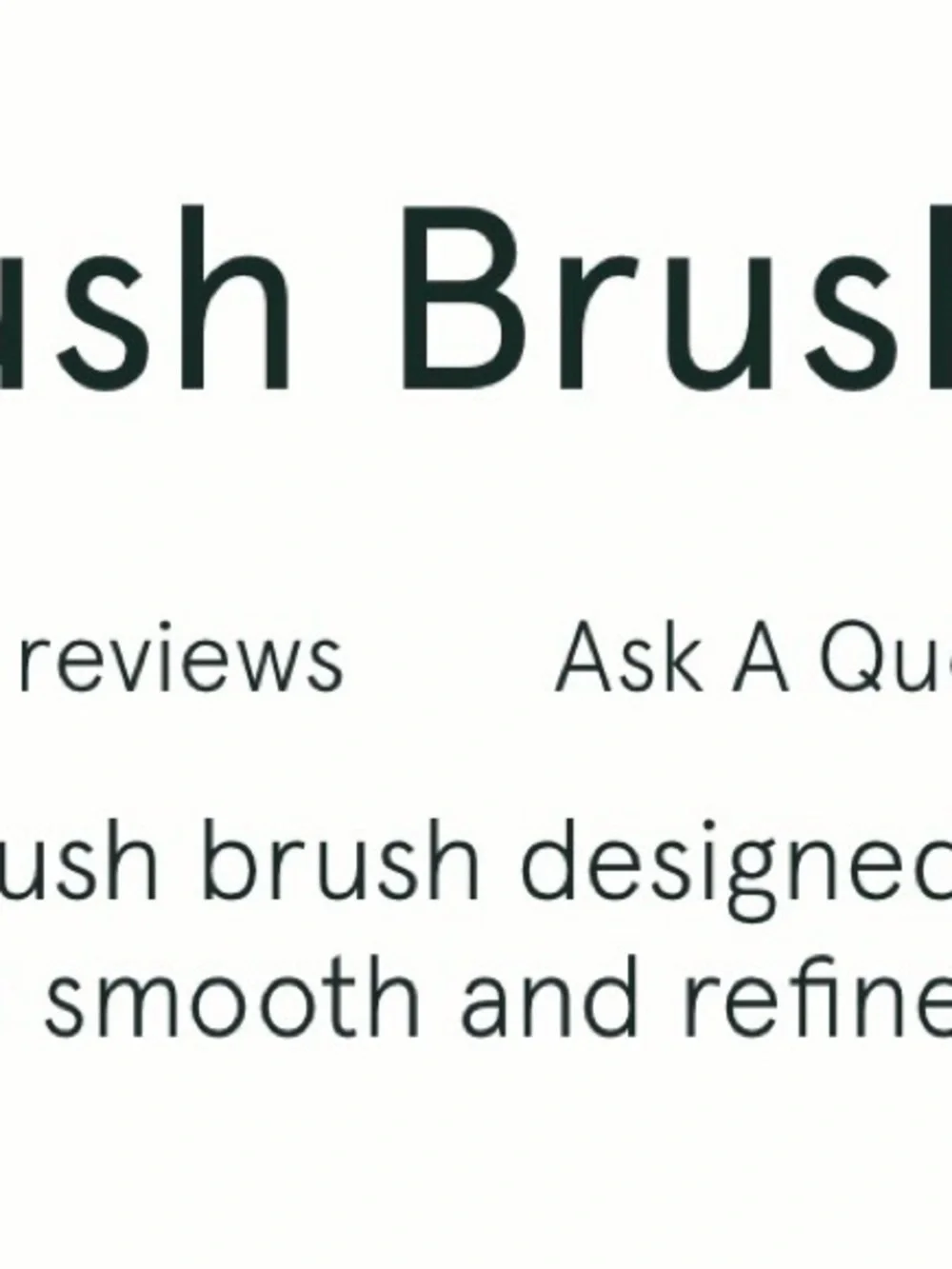Ciele Double-Ended Blush Brush